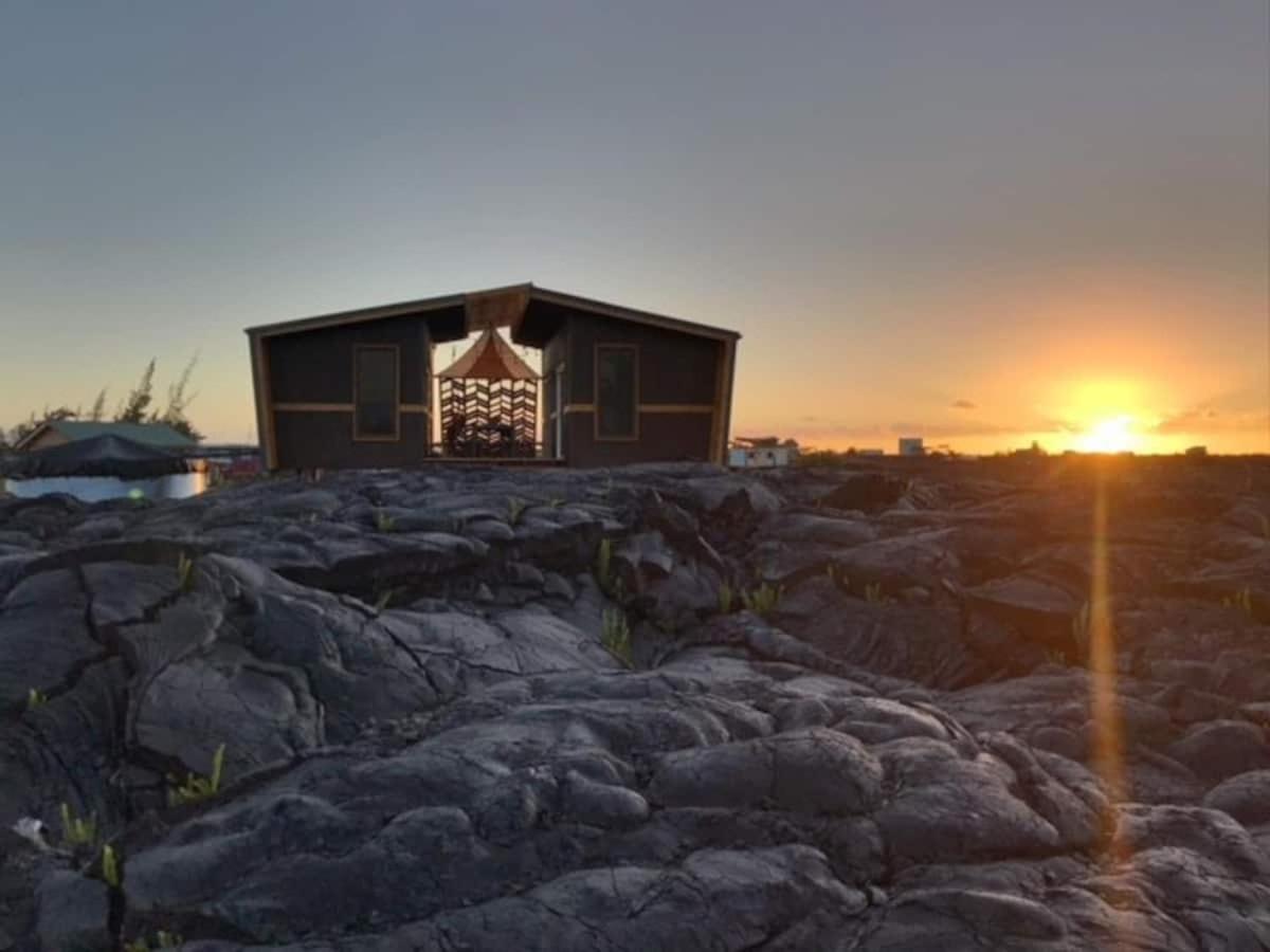The Magical Lava Temple With Epic Volcano Views! Kehena Exteriör bild